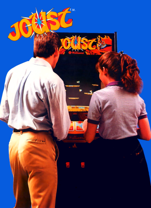 Joust (White-Red label) Game Cover